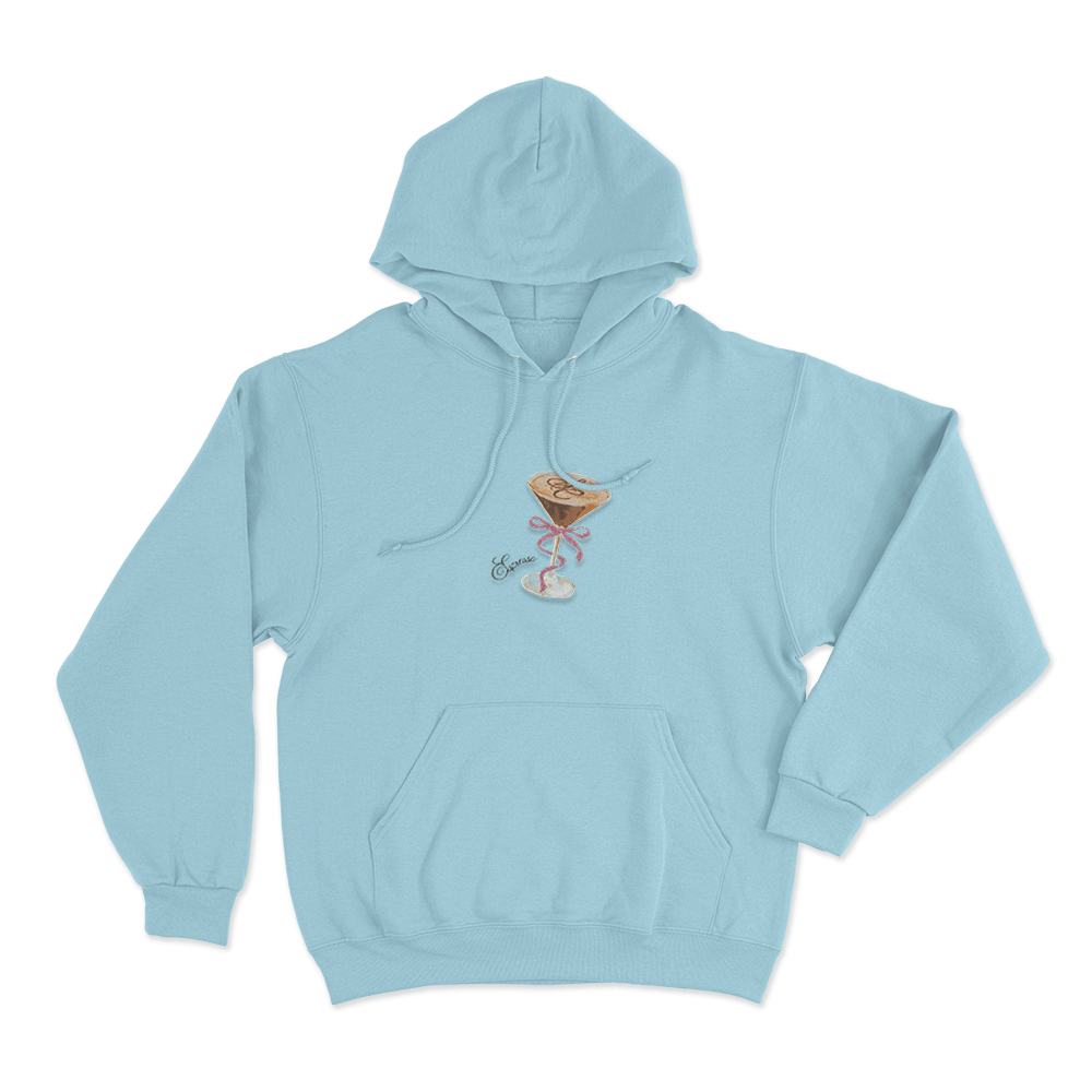Espresso Martini Unisex Hoodie Sky Blue Espresso Martini Unisex Hoodie Sky Blue