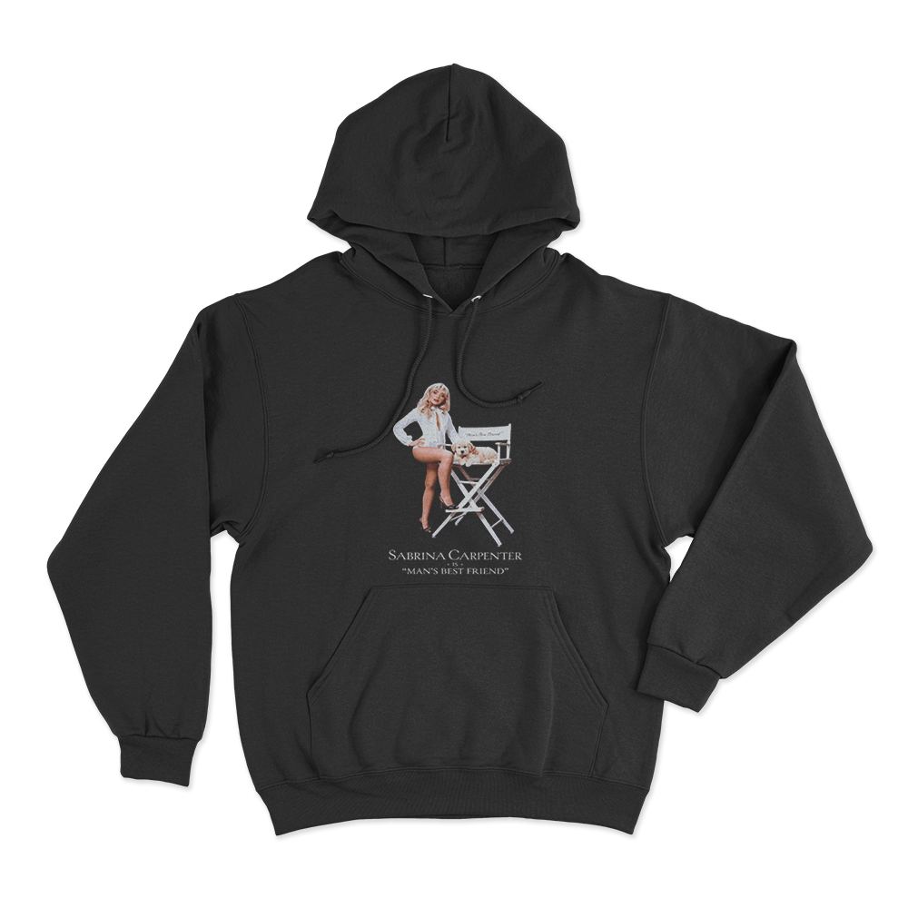 Man's Best Friend Unisex Hoodie Black Mans Best Friend Unisex Hoodie Black