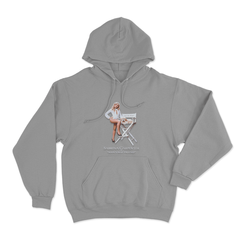 Man's Best Friend Unisex Hoodie Grey Mans Best Friend Unisex Hoodie Grey