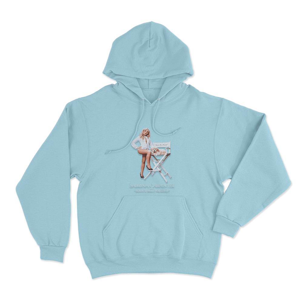 Man's Best Friend Unisex Hoodie Sky Blue Mans Best Friend Unisex Hoodie Sky Blue