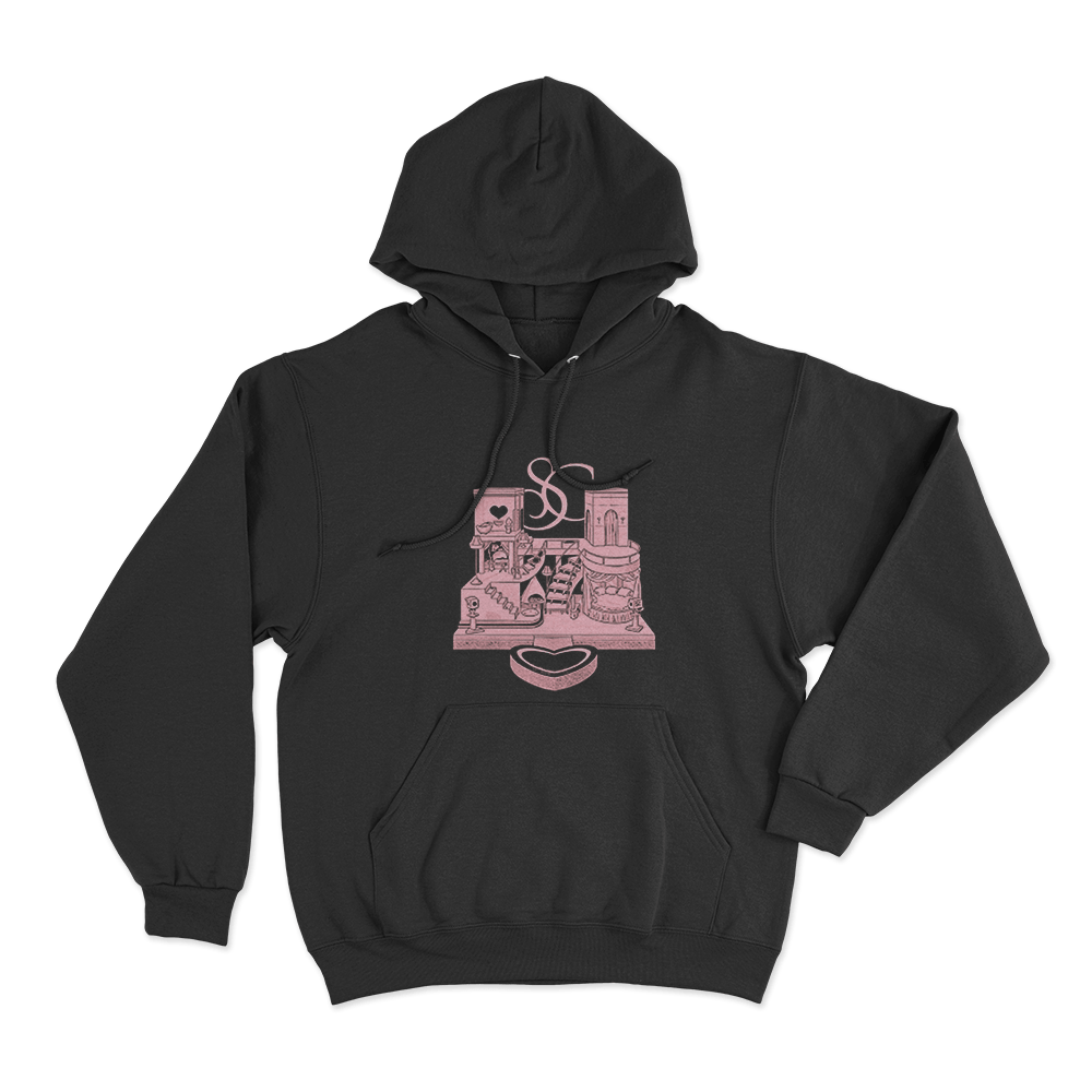 SC House Tour Castle Unisex Hoodie Black SC House Tour Castle Unisex Hoodie Black