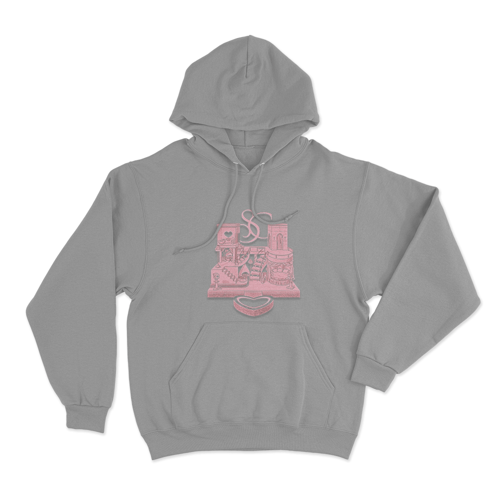 SC House Tour Castle Unisex Hoodie Grey SC House Tour Castle Unisex Hoodie Grey