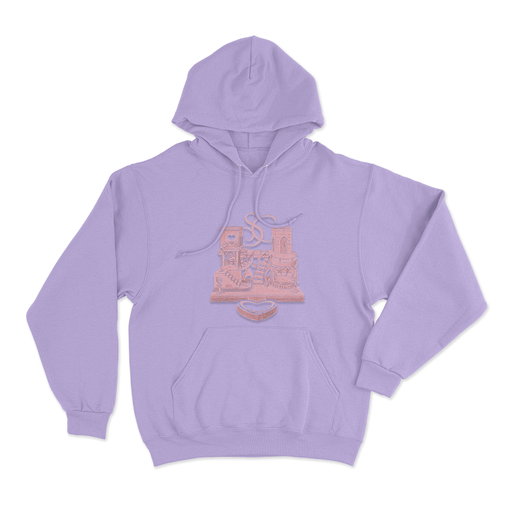 SC House Tour Castle Unisex Hoodie Purple SC House Tour Castle Unisex Hoodie Purple