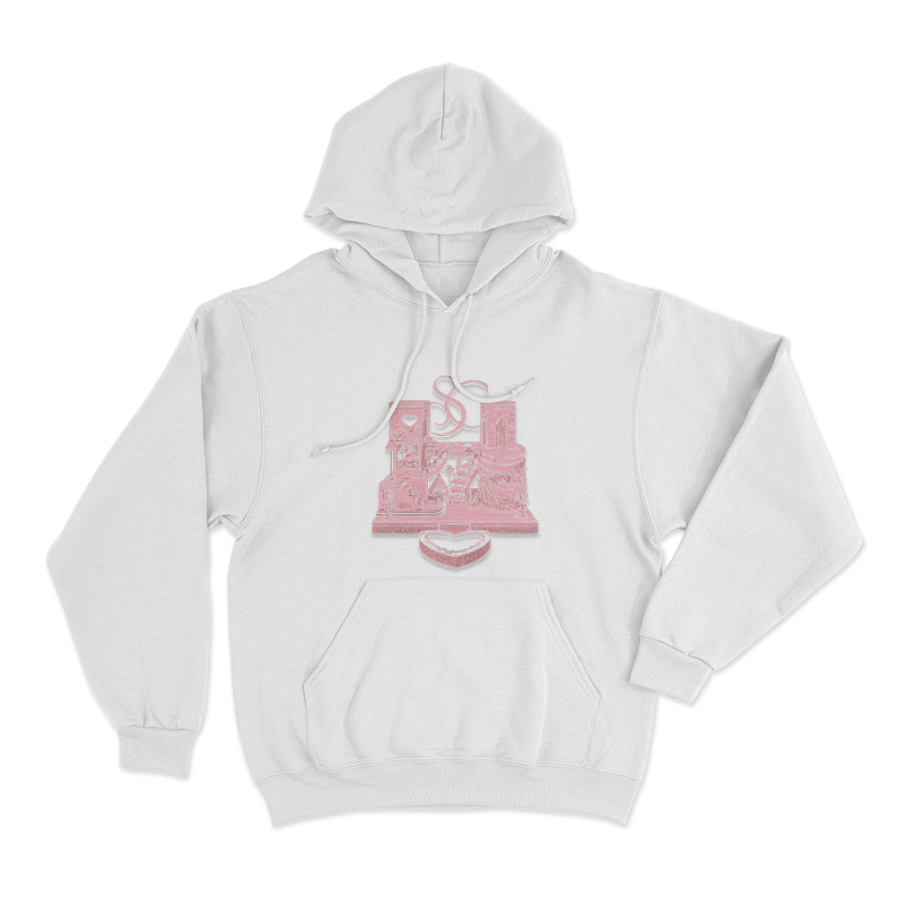 SC House Tour Castle Unisex Hoodie White SC House Tour Castle Unisex Hoodie White