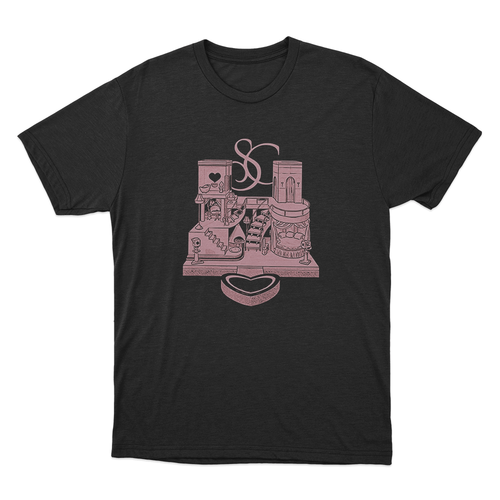 SC House Tour Castle Unisex T Shirt Black SC House Tour Castle Unisex T Shirt Black