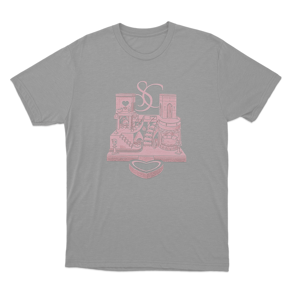 SC House Tour Castle Unisex T Shirt Grey SC House Tour Castle Unisex T Shirt Grey