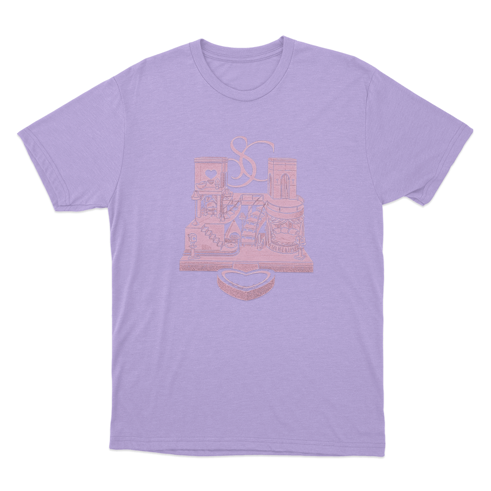 SC House Tour Castle Unisex T Shirt Purple SC House Tour Castle Unisex T Shirt Purple