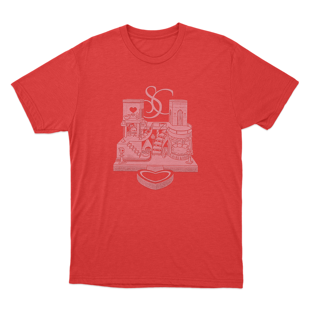 SC House Tour Castle Unisex T Shirt Red SC House Tour Castle Unisex T Shirt Red