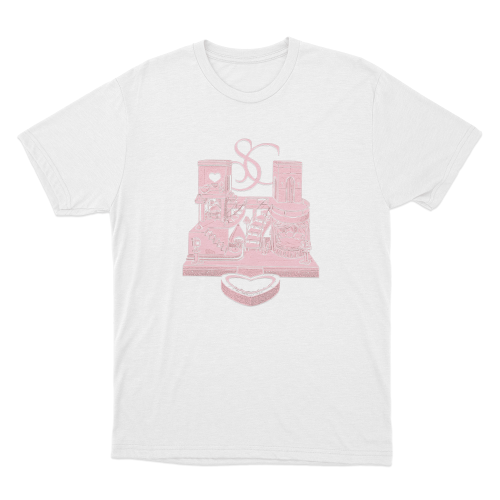SC House Tour Castle Unisex T Shirt White SC House Tour Castle Unisex T Shirt White