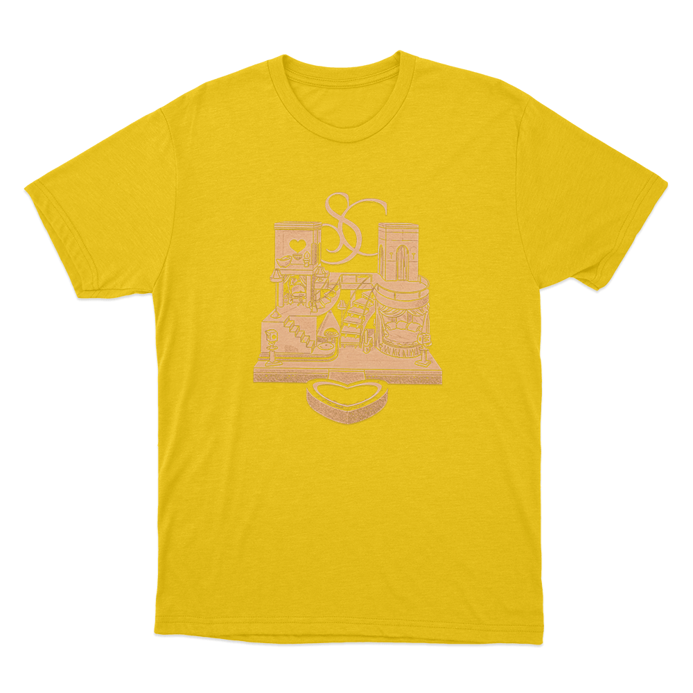 SC House Tour Castle Unisex T Shirt Yellow SC House Tour Castle Unisex T Shirt Yellow