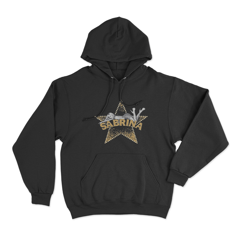 Sabrina Live! Star Unisex Hoodie Black Sabrina Live Star Unisex Hoodie Black