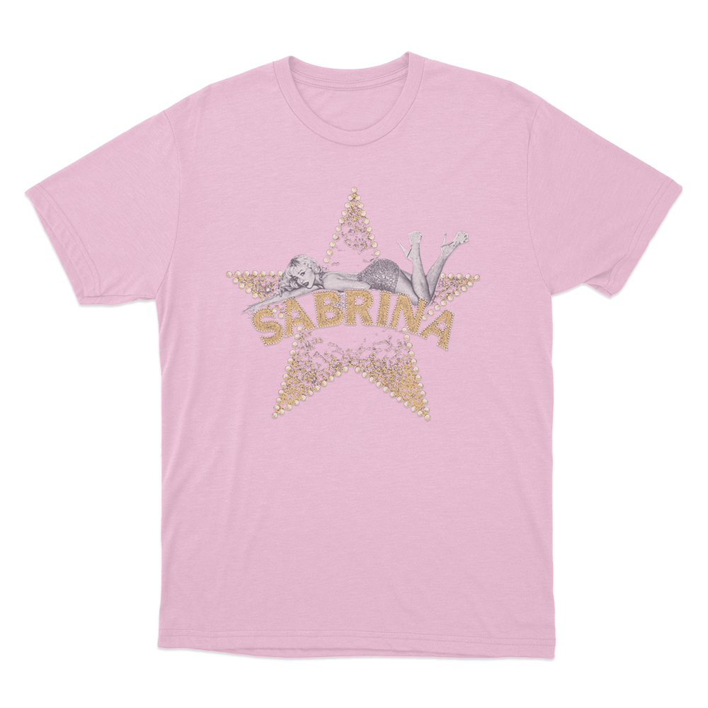 Sabrina Live! Star Unisex T Shirt Pink Sabrina Live Star Unisex T Shirt Pink