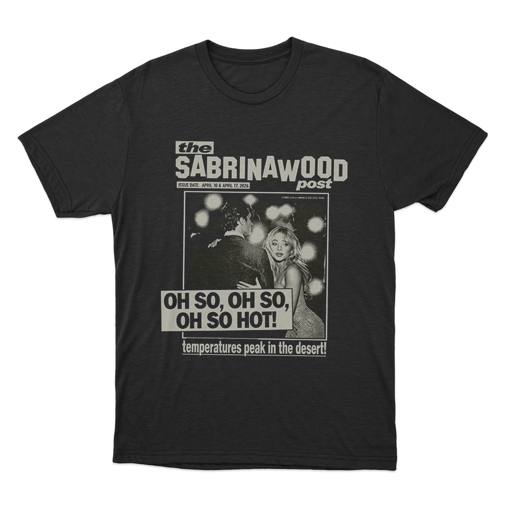 Sabrinawood Post Unisex T Shirt Black Sabrinawood Post Unisex T Shirt Black