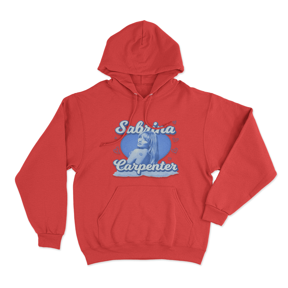 Short N’ Sweet Album Unisex Hoodie Red Short N Sweet Album Unisex Hoodie Red