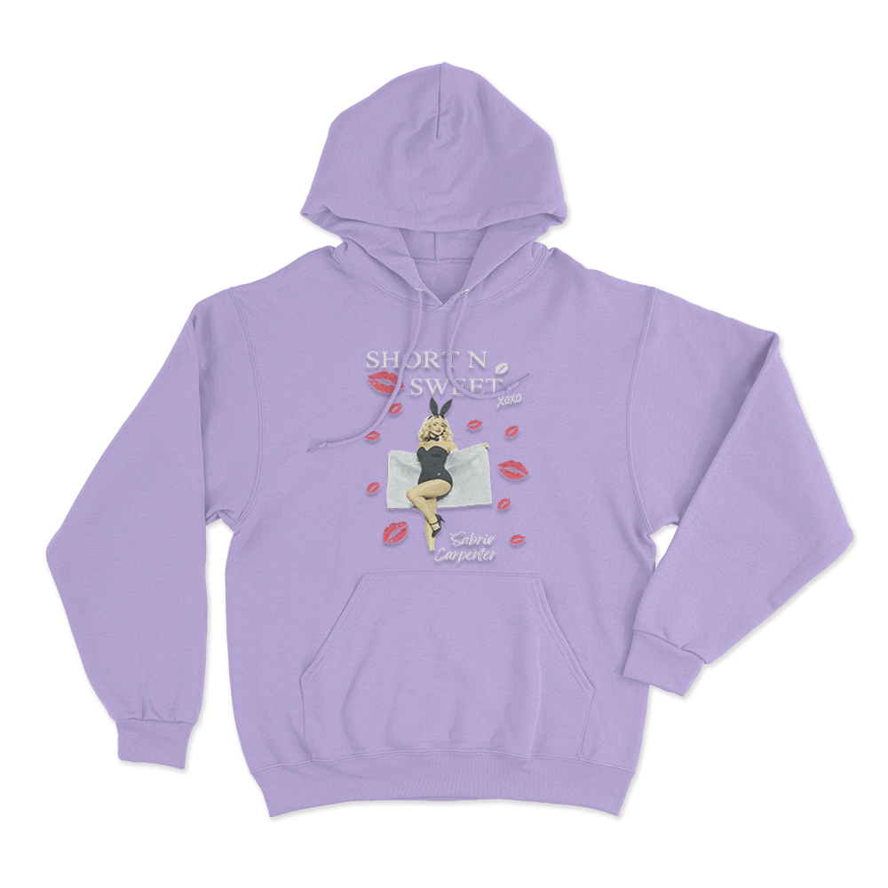 Short N’ Sweet Bunny Unisex Hoodie Purple Short N Sweet Bunny Unisex Hoodie Purple