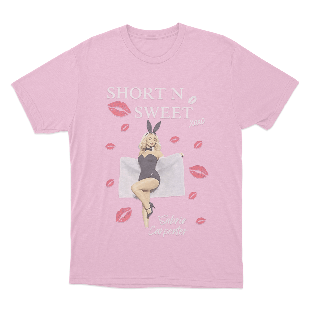 Short N’ Sweet Bunny Unisex T Shirt Pink Short N Sweet Bunny Unisex T Shirt Pink
