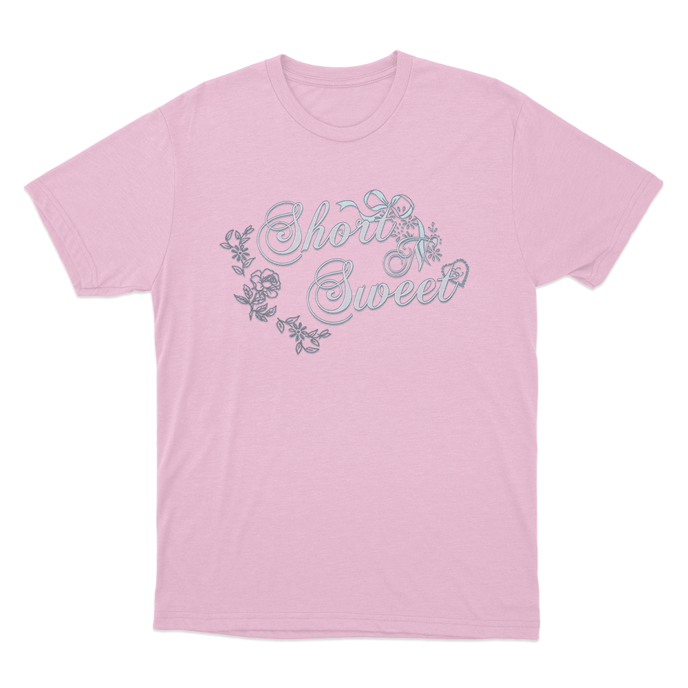 Short N’ Sweet Floral Unisex T Shirt Pink Short N Sweet Floral Unisex T Shirt Pink