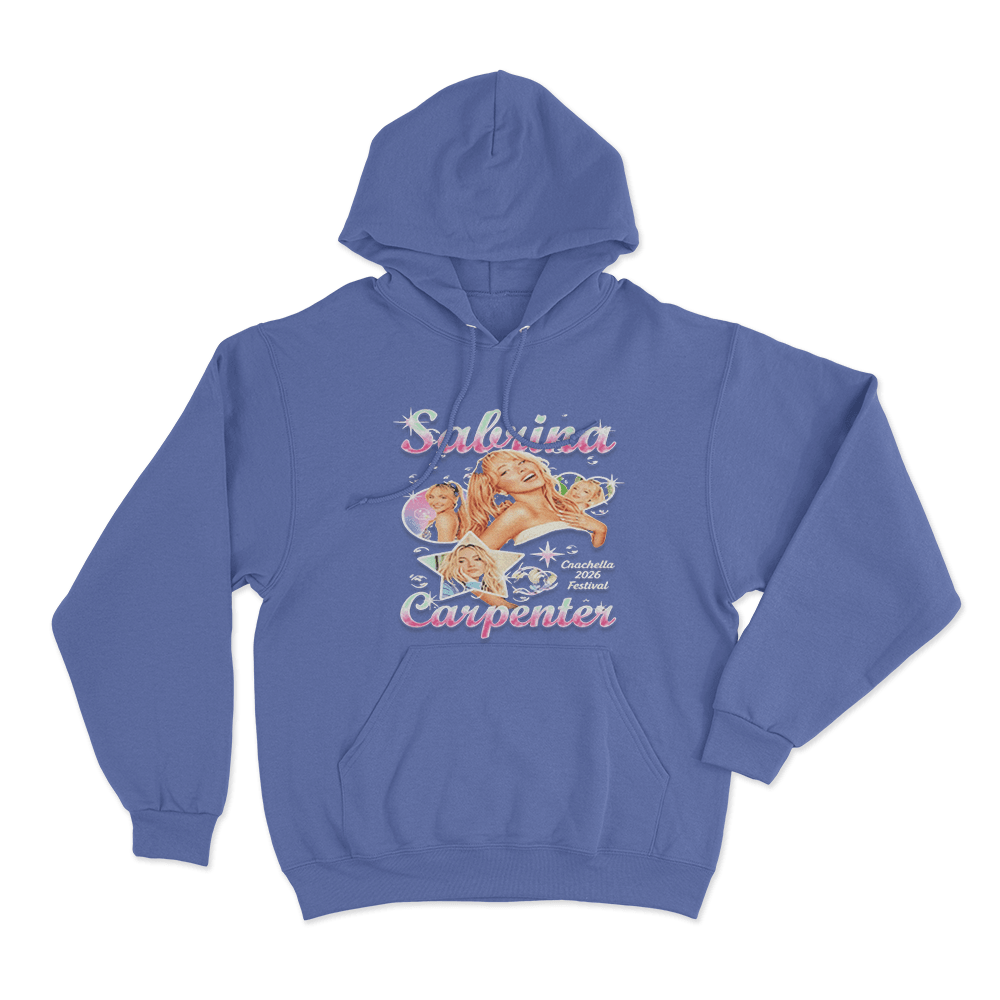 abrina Carpenter Coachella Unisex Hoodie Blue abrina Carpenter Coachella Unisex Hoodie Blue