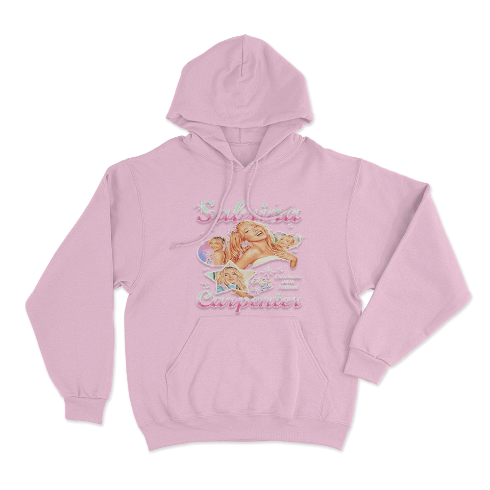 abrina Carpenter Coachella Unisex Hoodie Pink abrina Carpenter Coachella Unisex Hoodie Pink