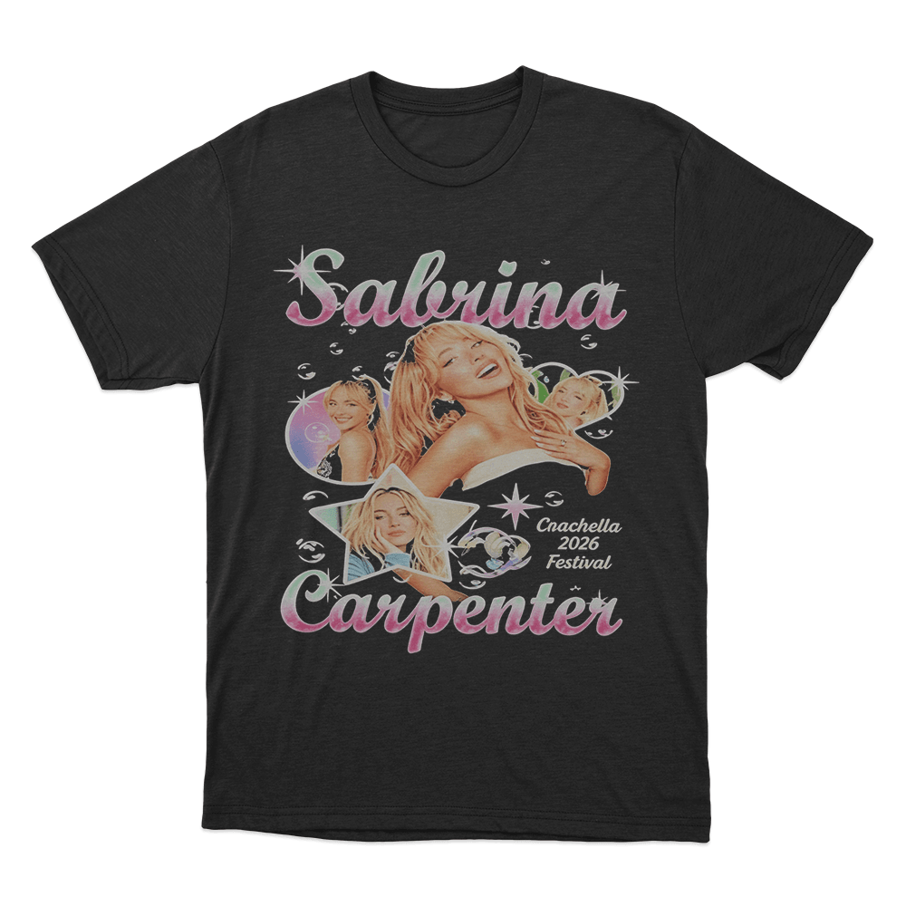abrina Carpenter Coachella Unisex T Shirt Black abrina Carpenter Coachella Unisex T Shirt Black